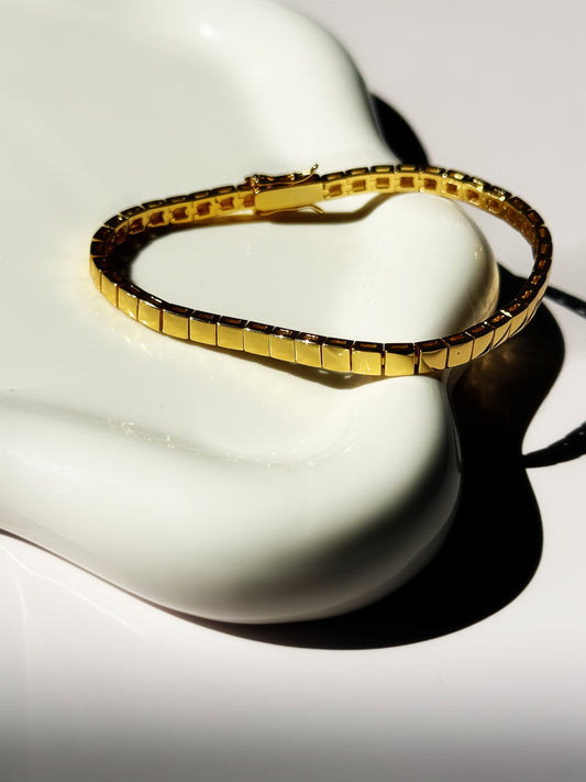 Gold Link Bracelet