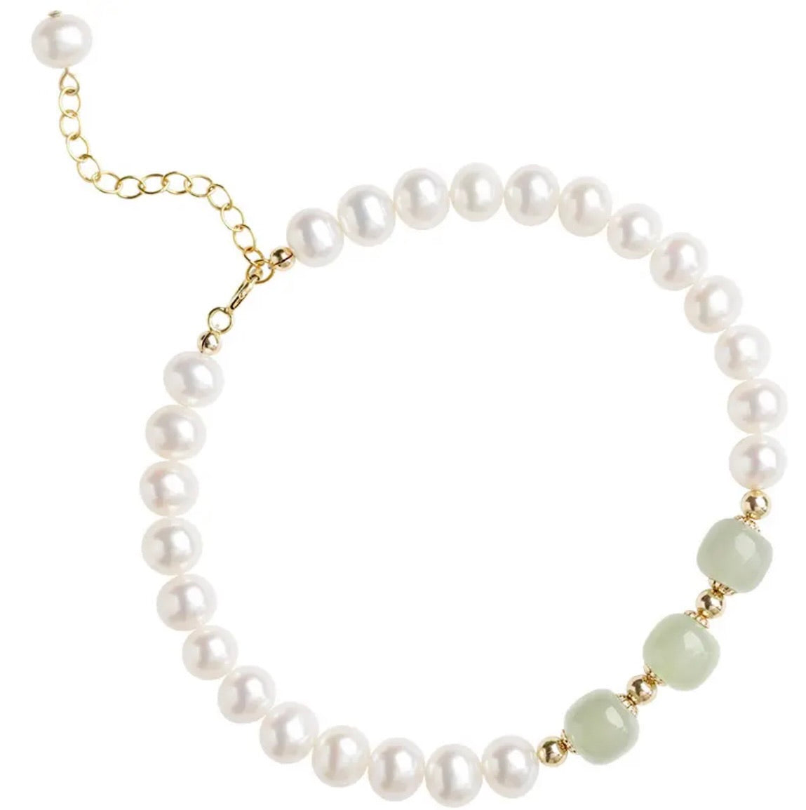 Triple Jade Essence Bracelet
