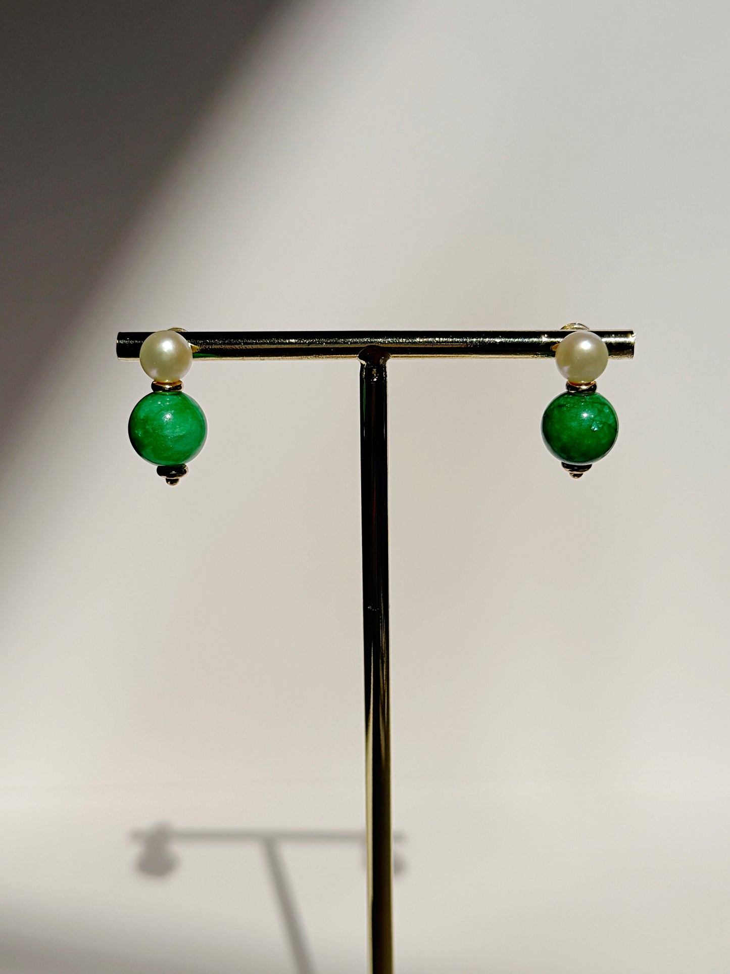Jade Dewdrop Earrings