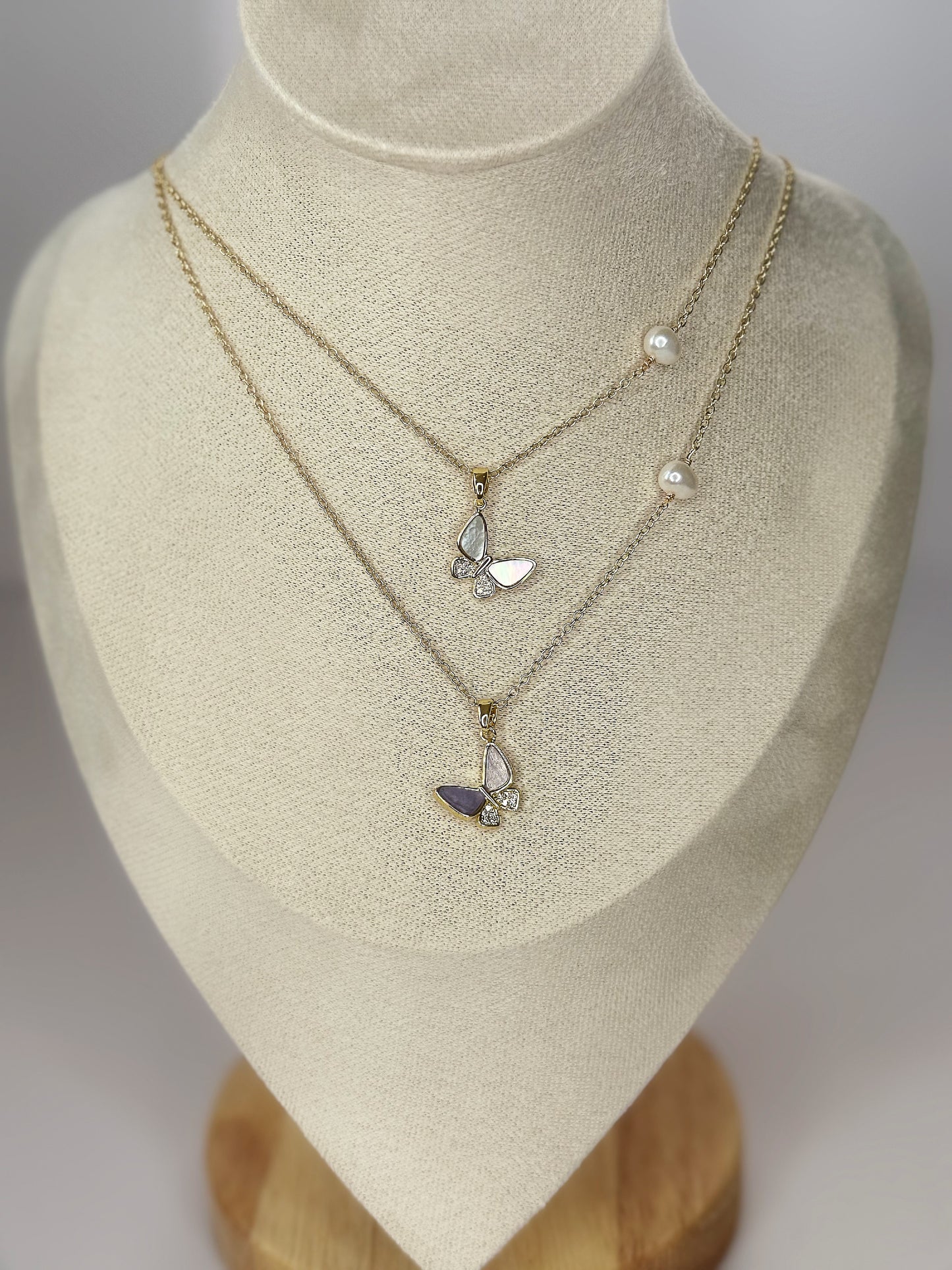 Opal Wings Necklace