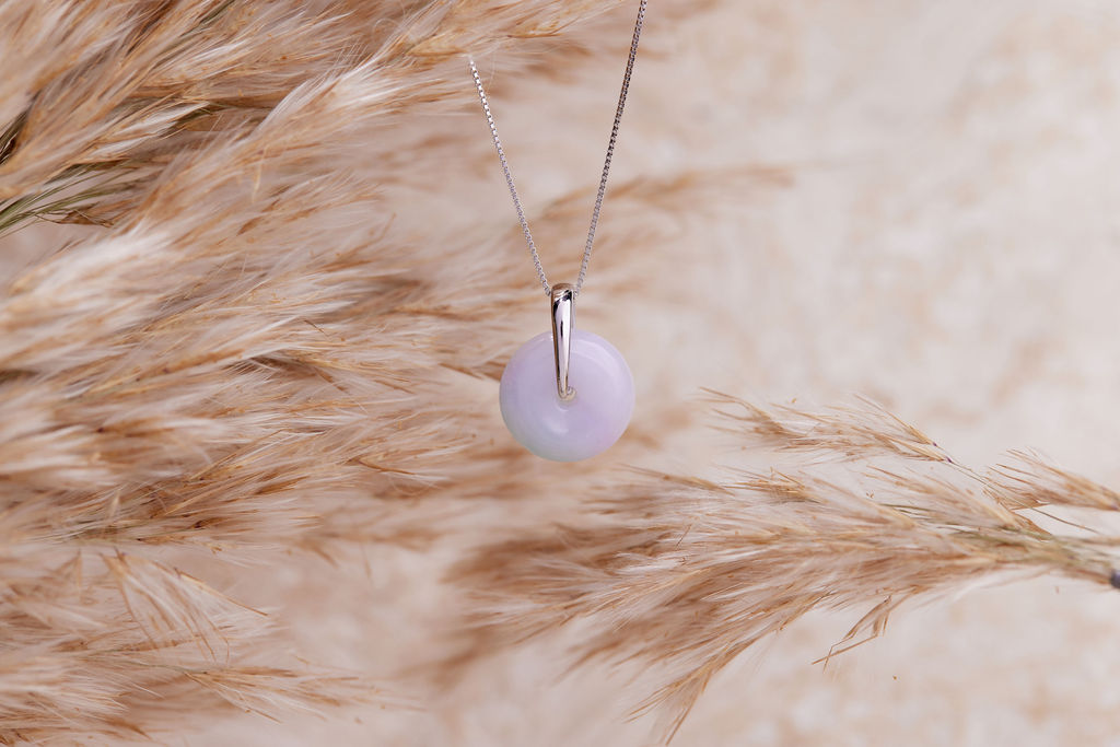 Frosted Jade Necklace