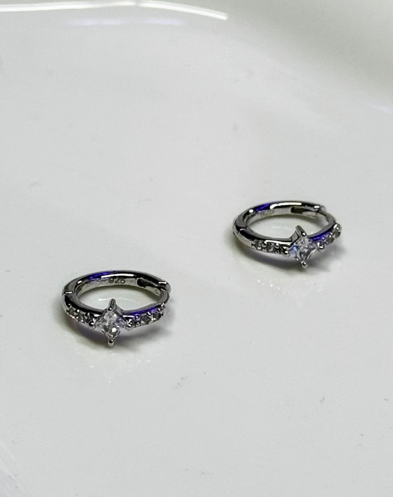 Brilliance Huggie Earrings