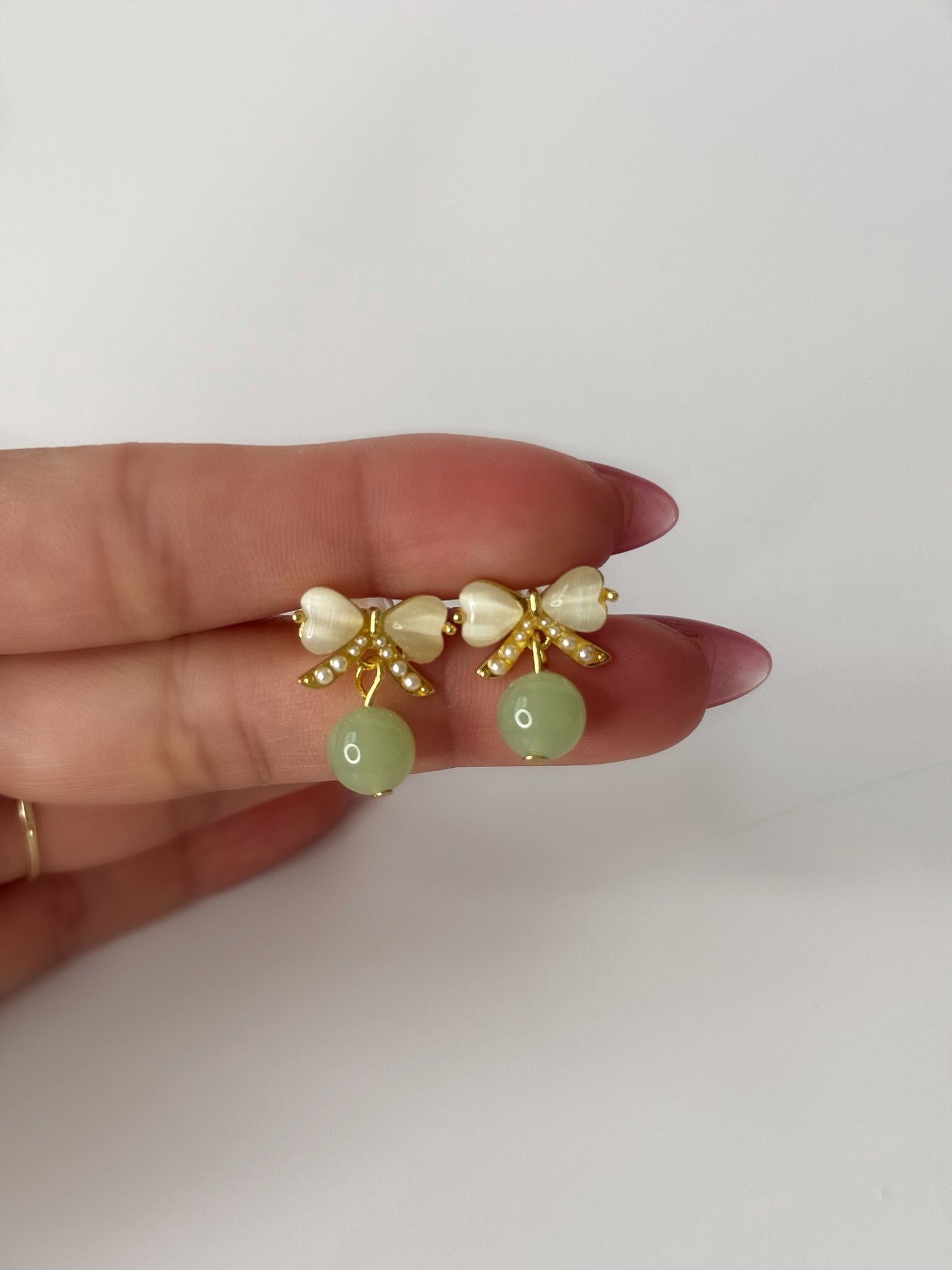 Elise Bow Earrings