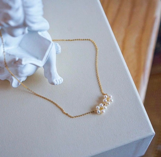 Clara Bloom Necklace Gold- Filled