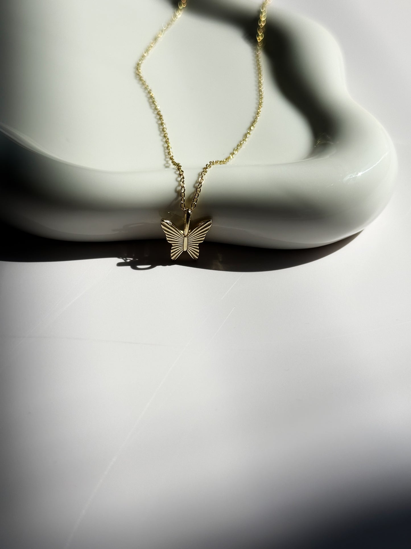 Radiant Butterfly Necklace