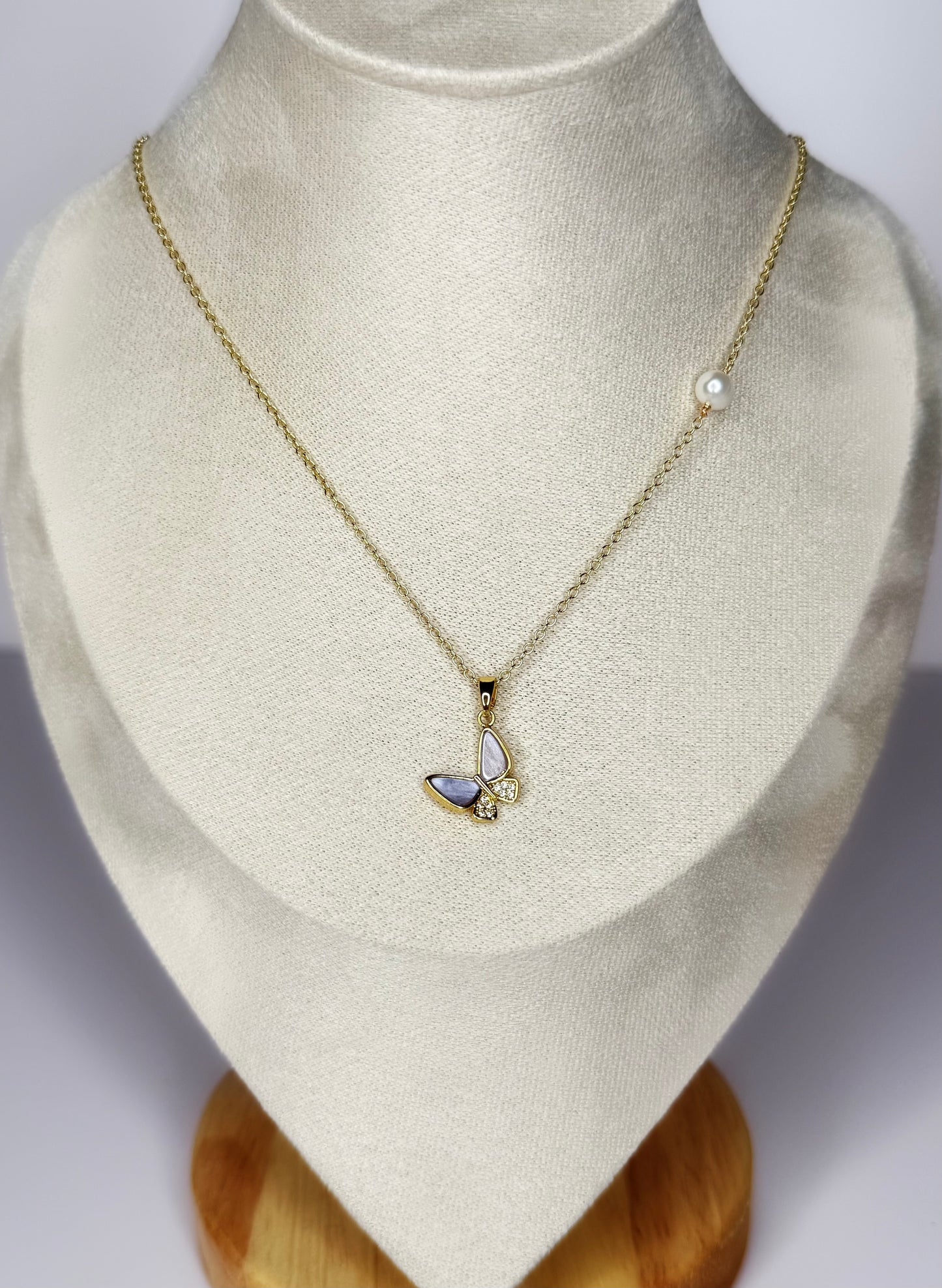 Opal Wings Necklace