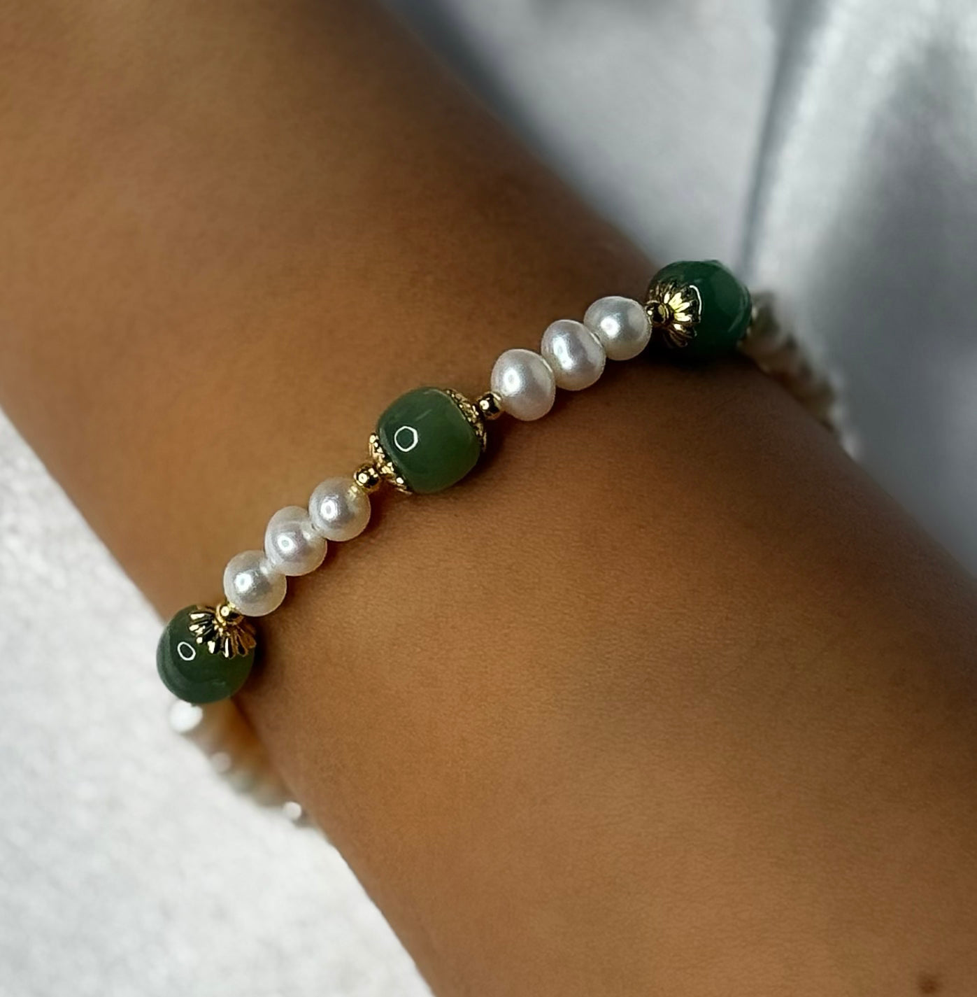 Trinity Jade Bracelet