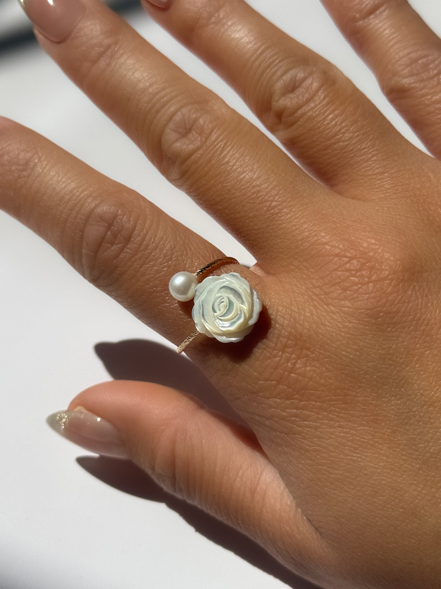 Ivory Bloom Ring