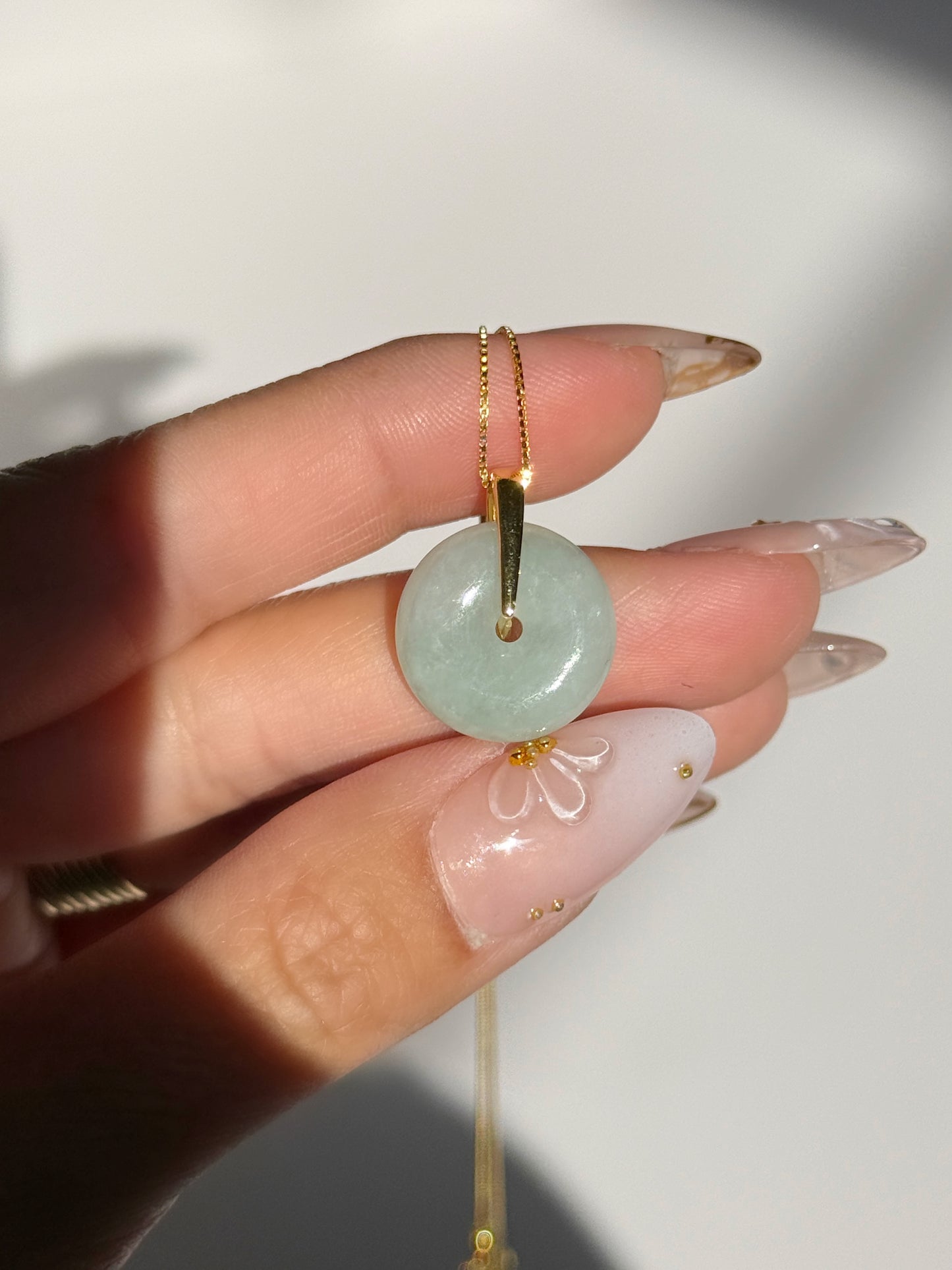 Halo Jade Necklace