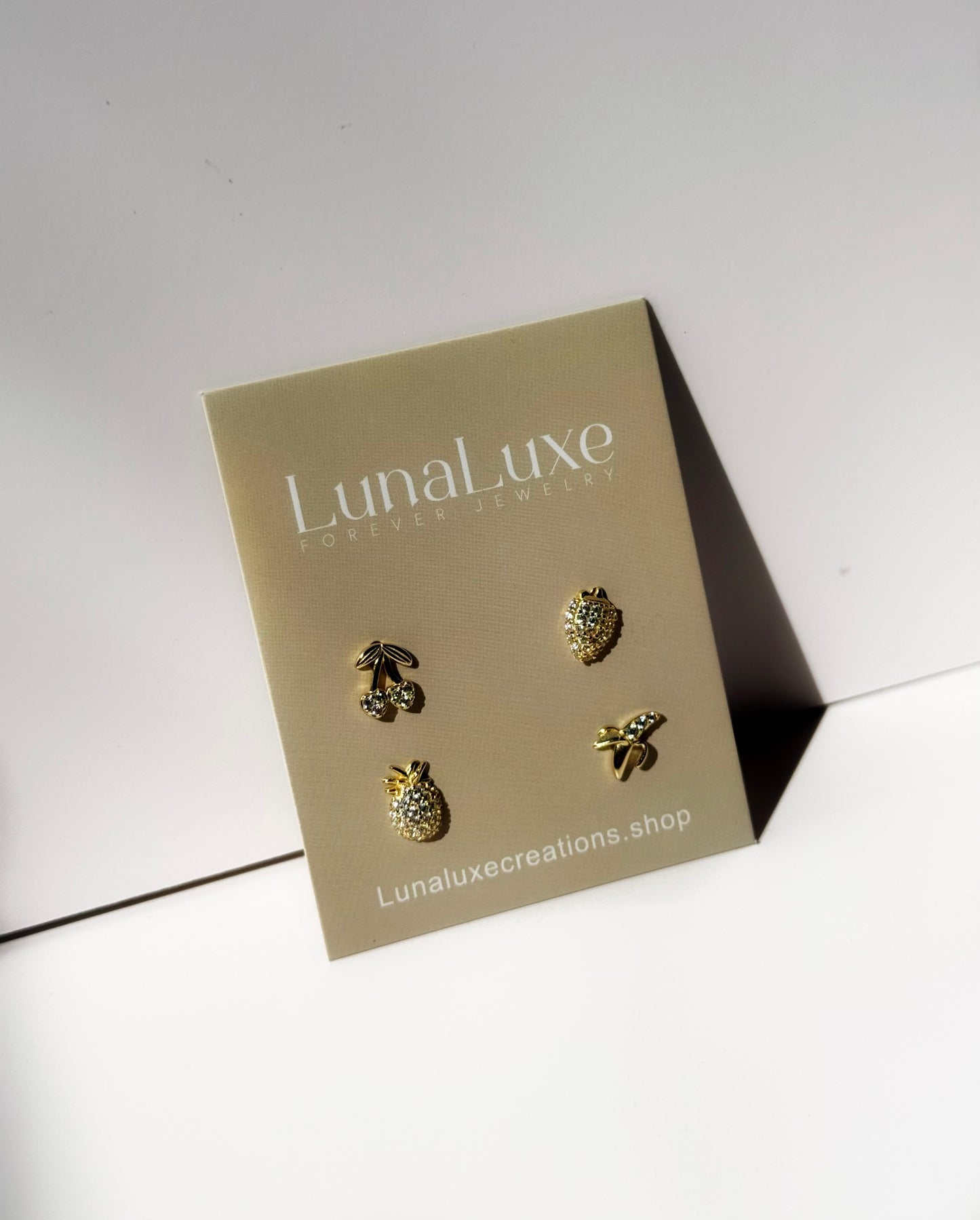 Fruit Luxe Earring Set