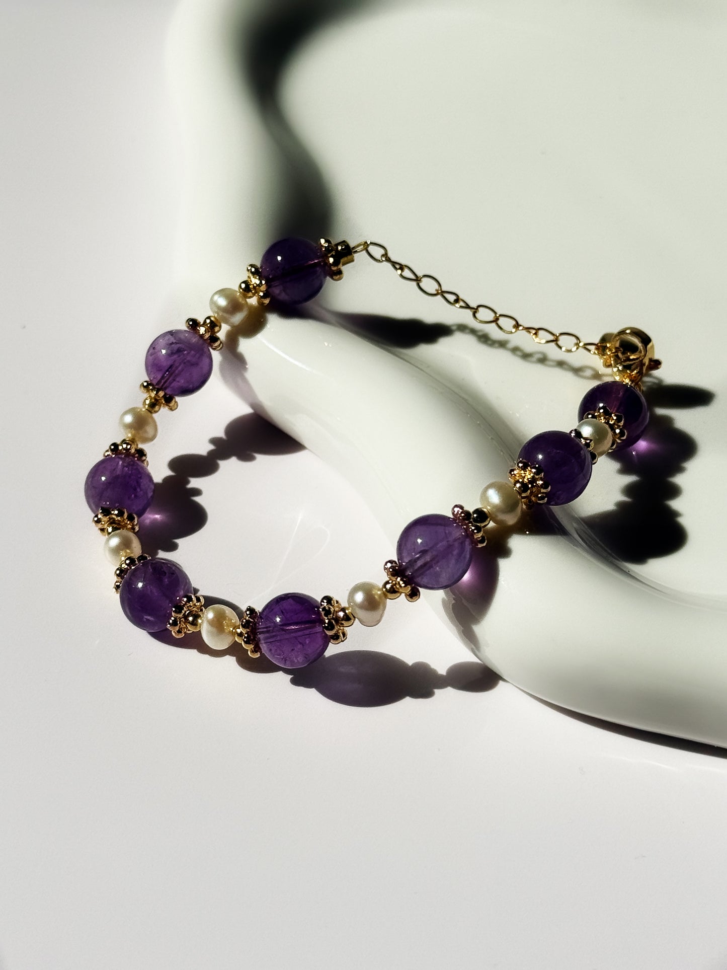 Lilac Bloom Bracelet