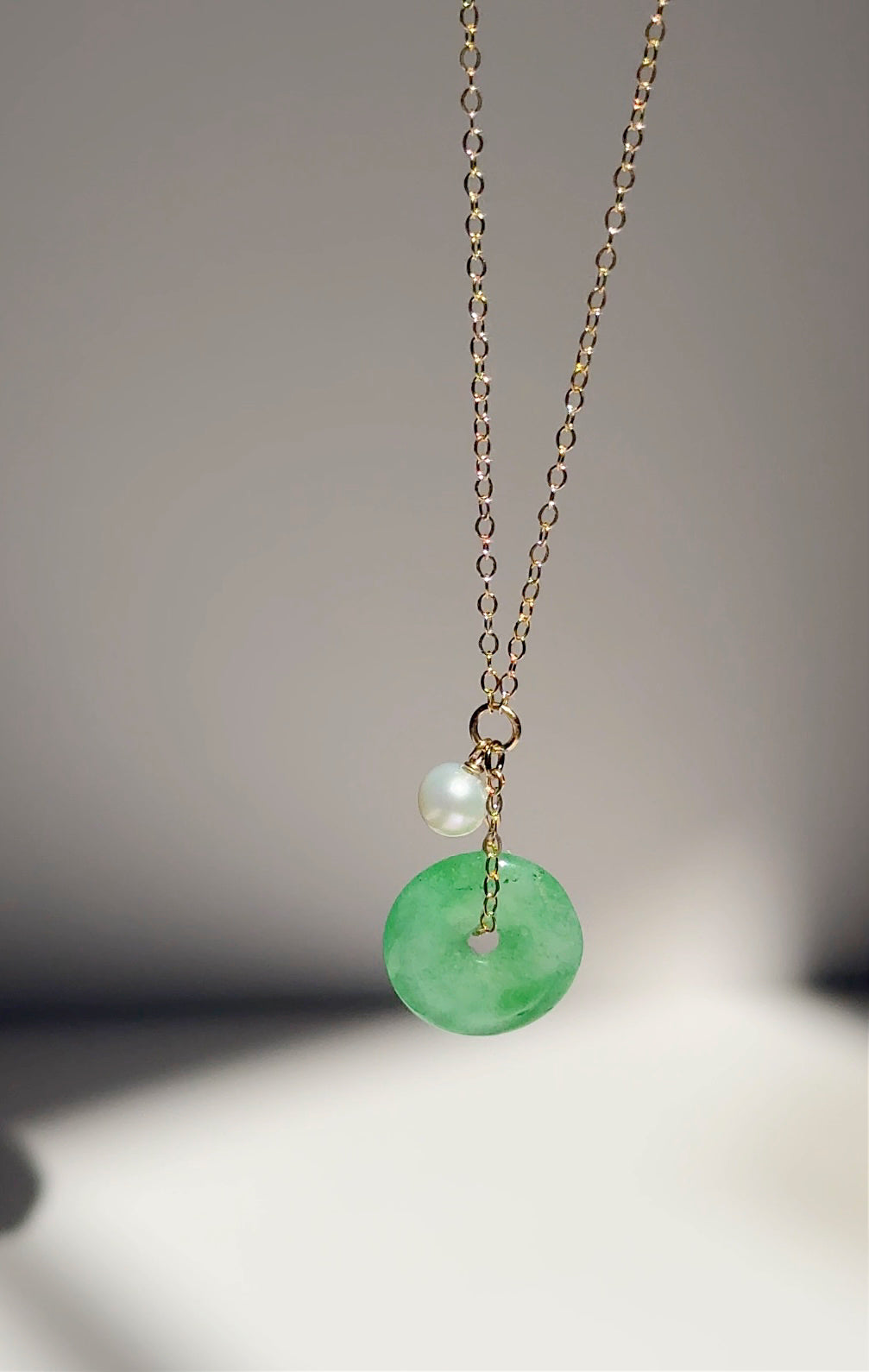 Jadeite Pendant Necklace