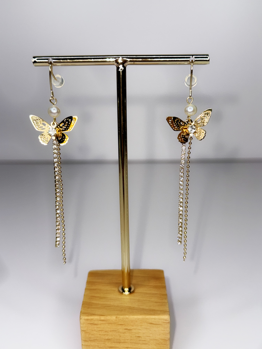 Glowing Flutter Earrings