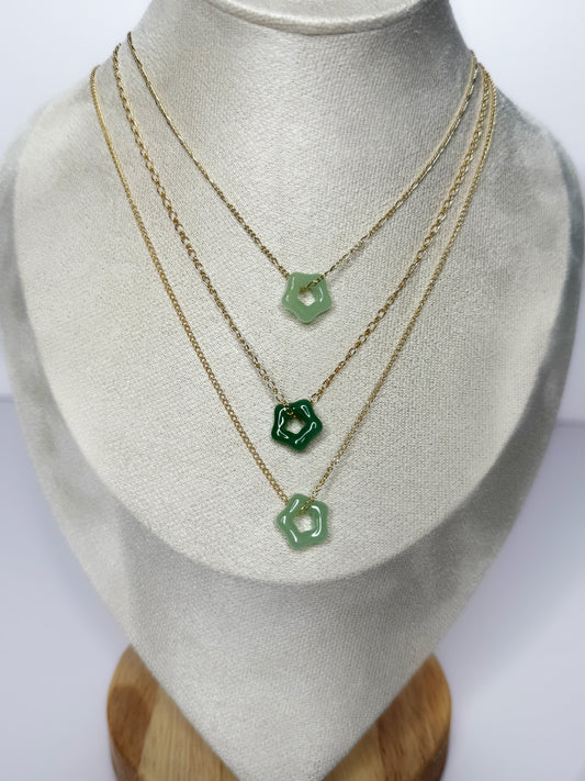 Dreamer Jade Necklace (Gold-Filled)