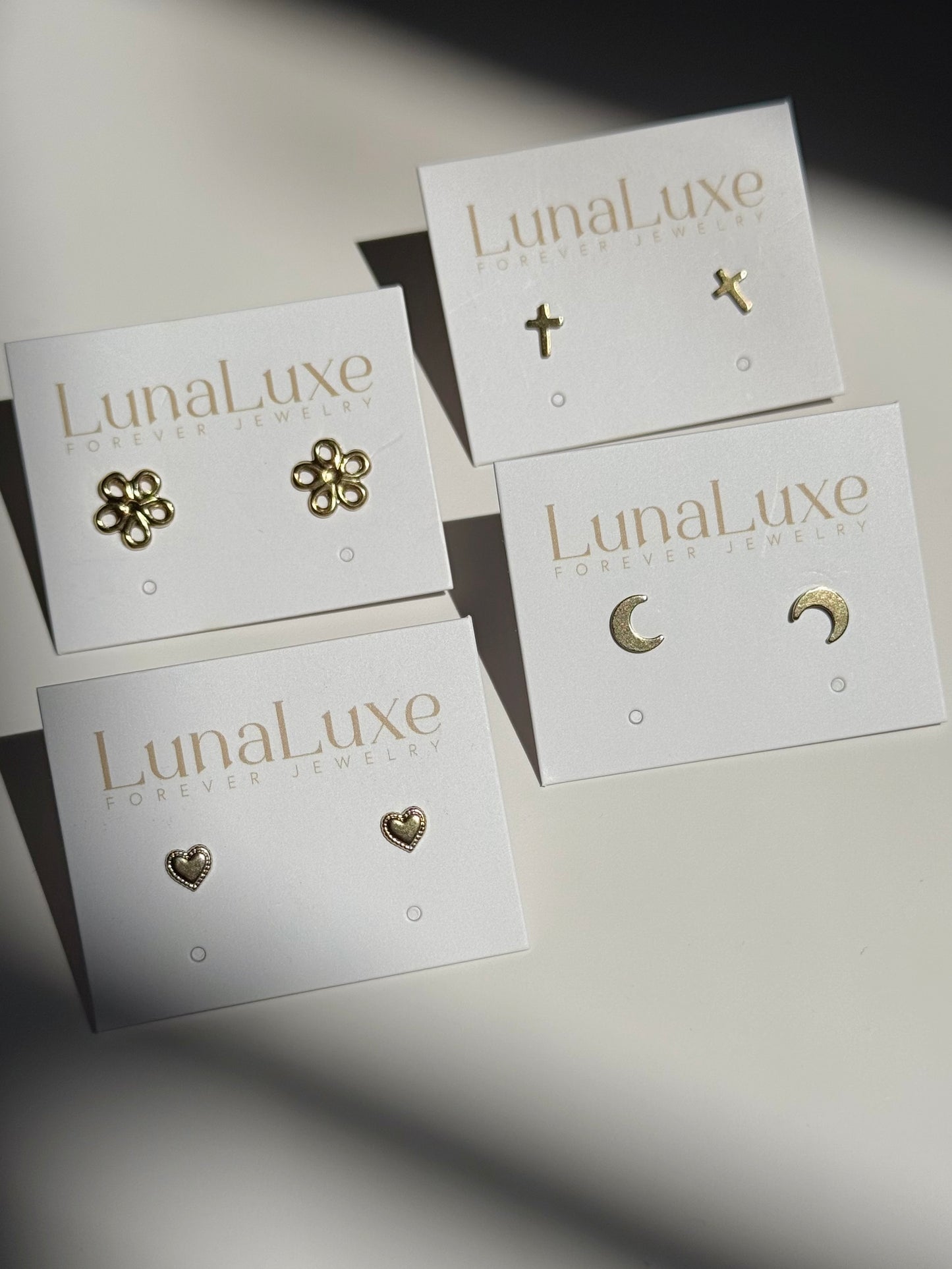 Gold-filled Stud Earrings