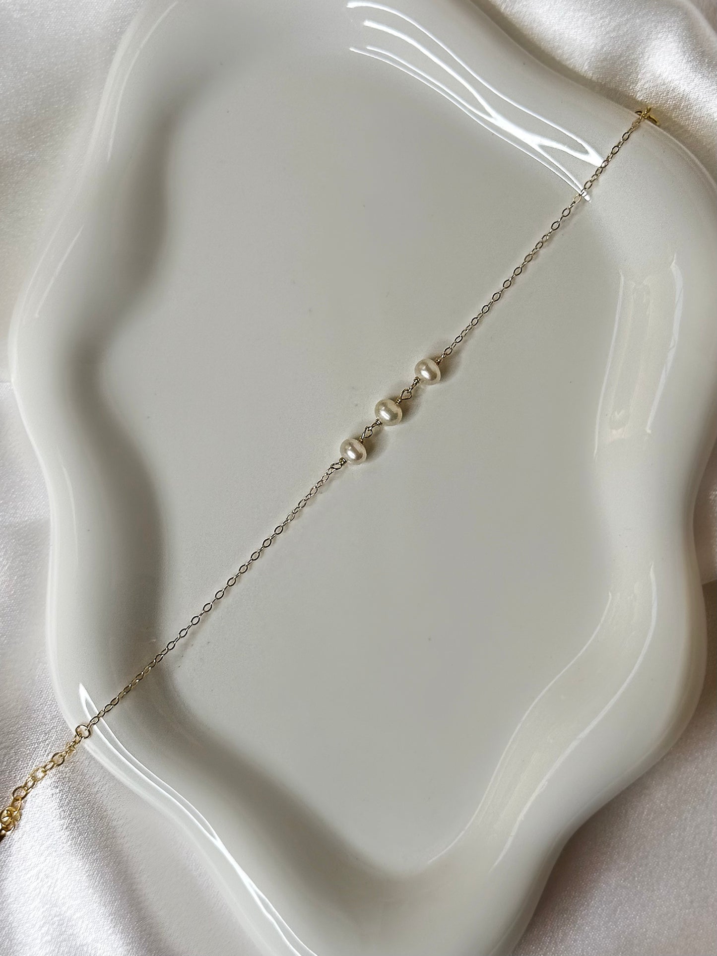 Lena Pearl Bracelet Gold-FIlled