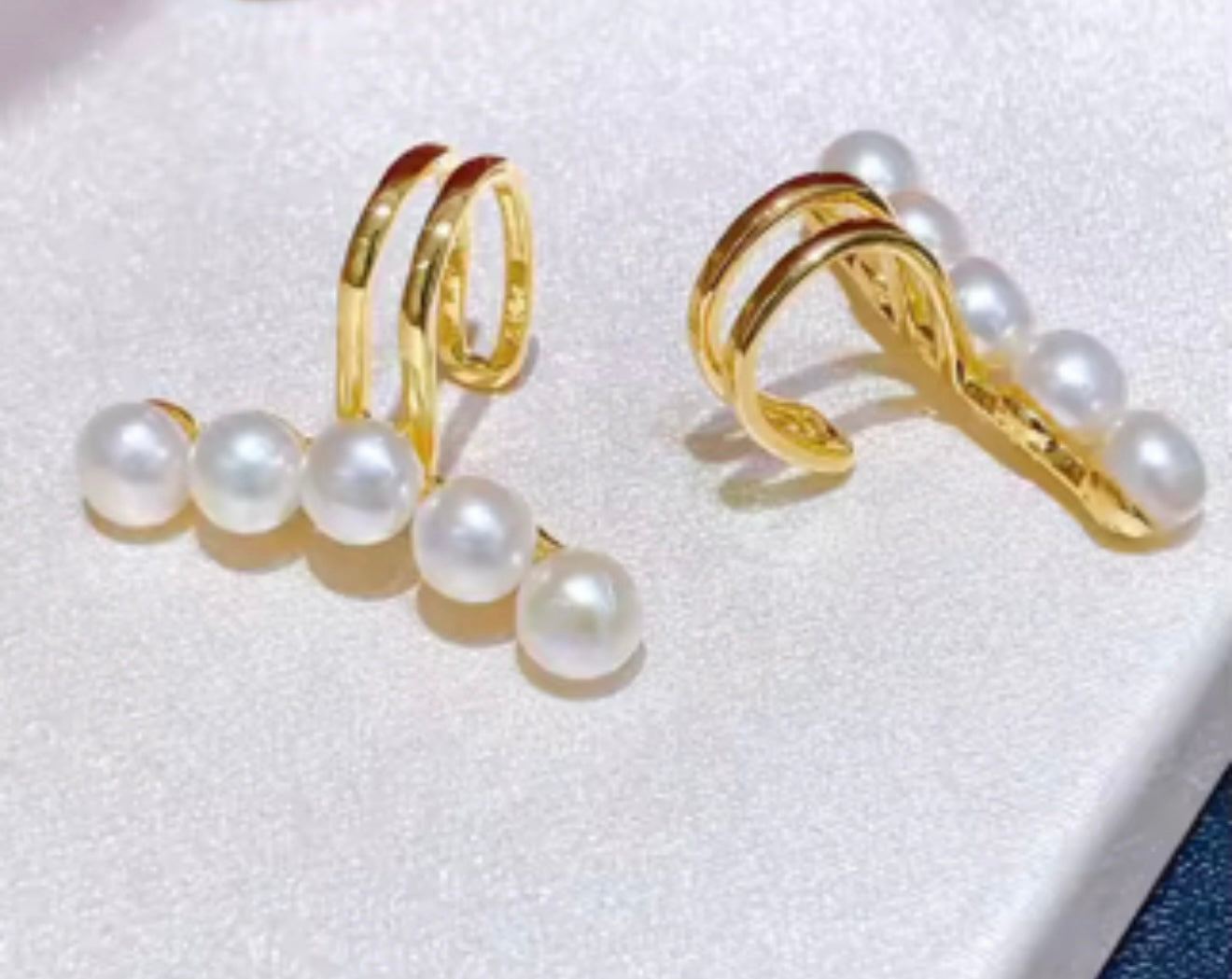 gold-Plated Natural Jade Earrings – Minimalist Luxury