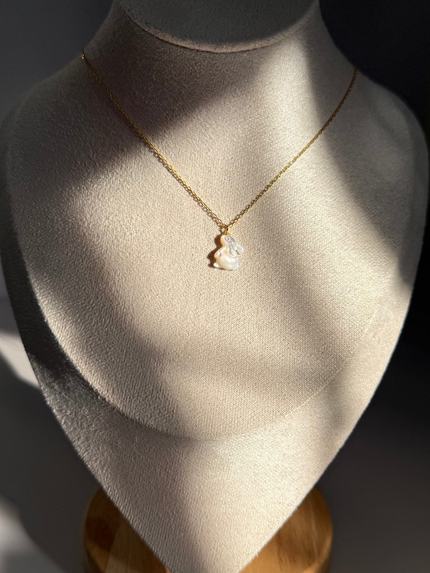 Moonlit Bunny Necklace
