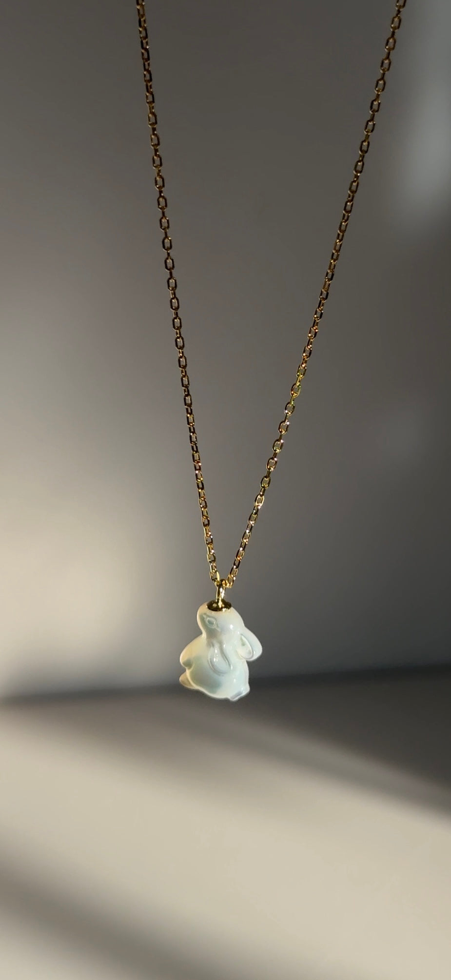 Moonlit Bunny Necklace