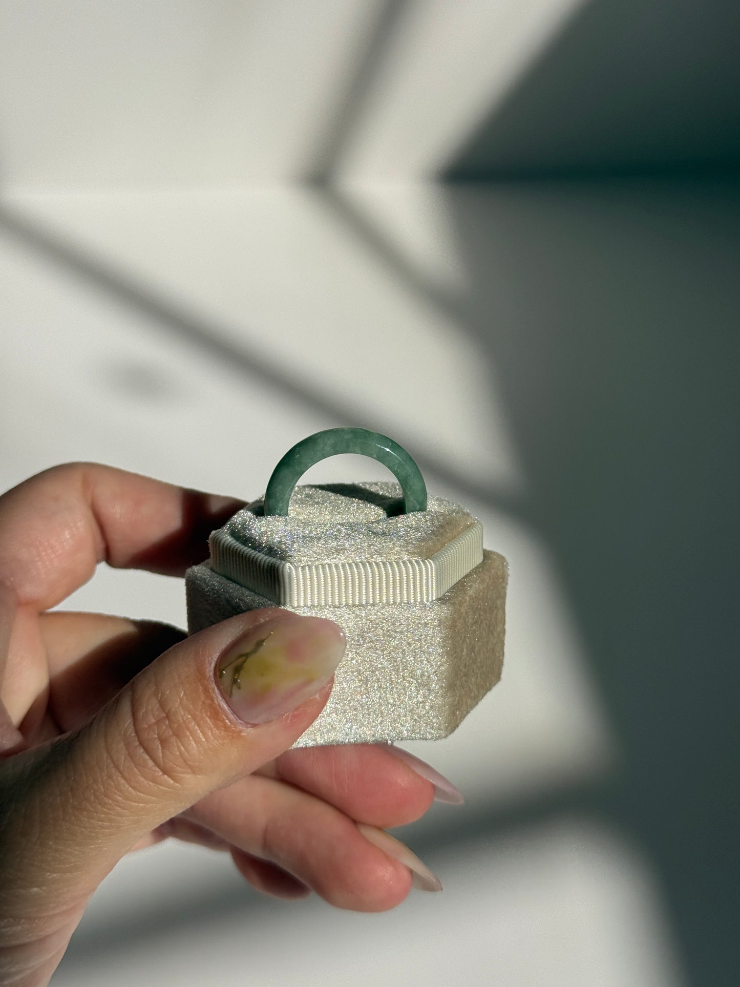 Natural Myanmar Jade Ring |