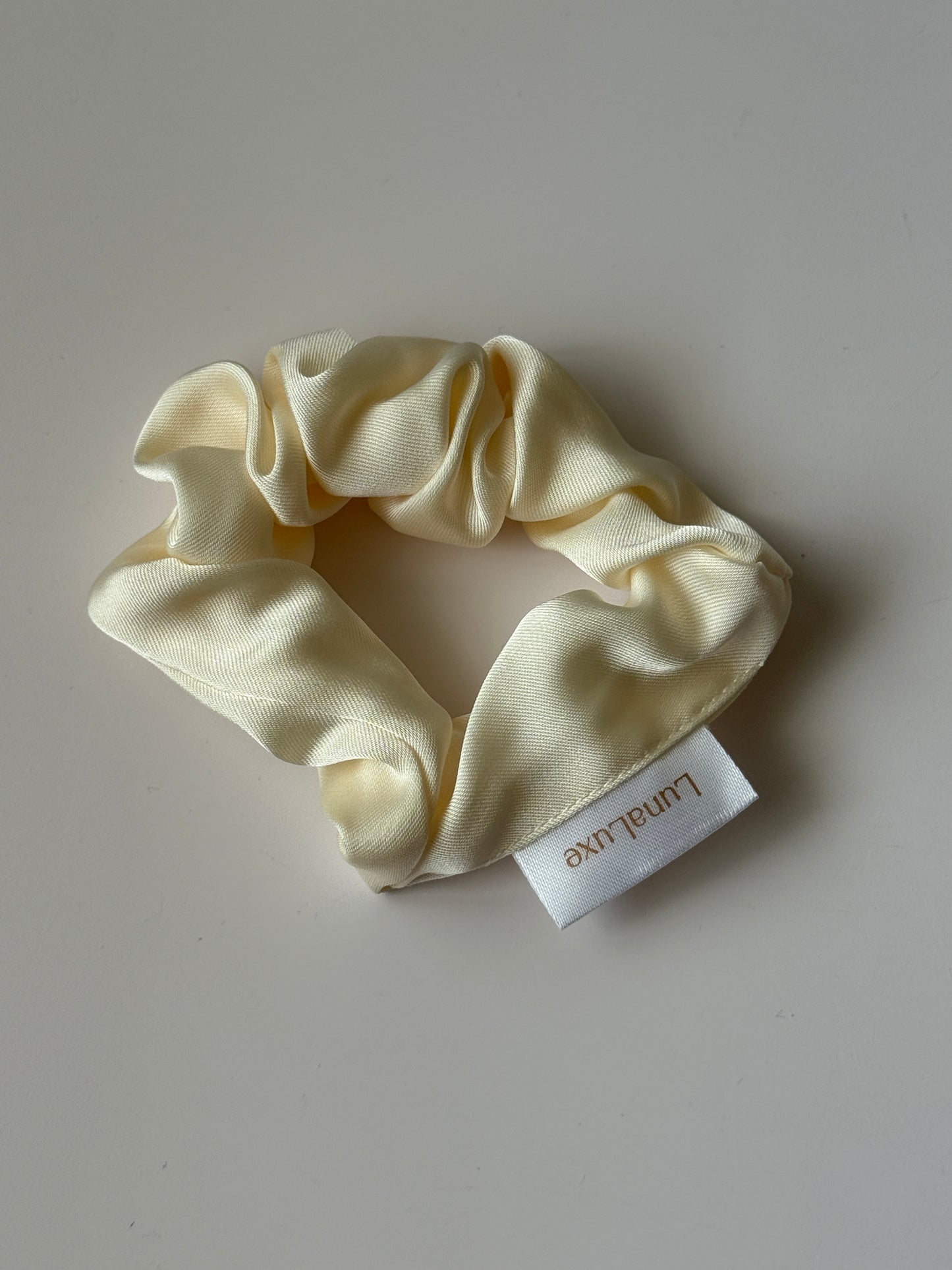 Satin Scrunchies Neutral Tones