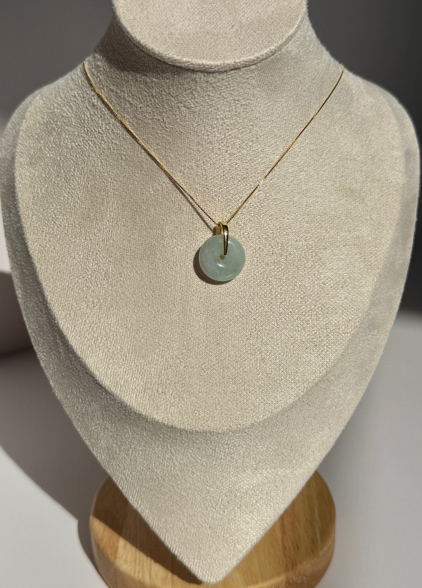 Halo Jade Necklace