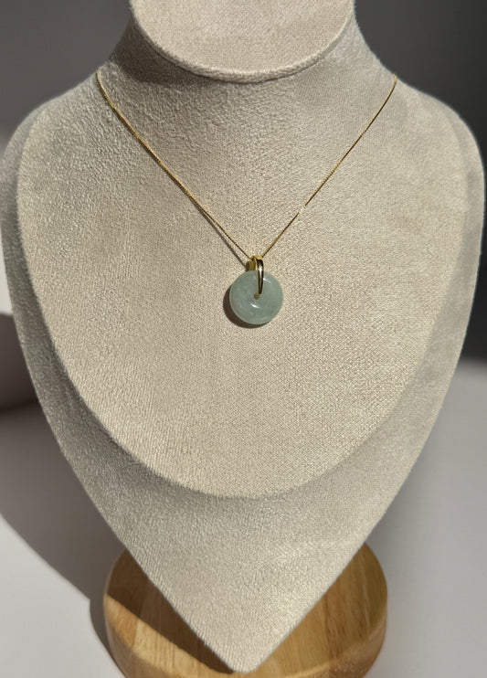 Halo Jade Necklace