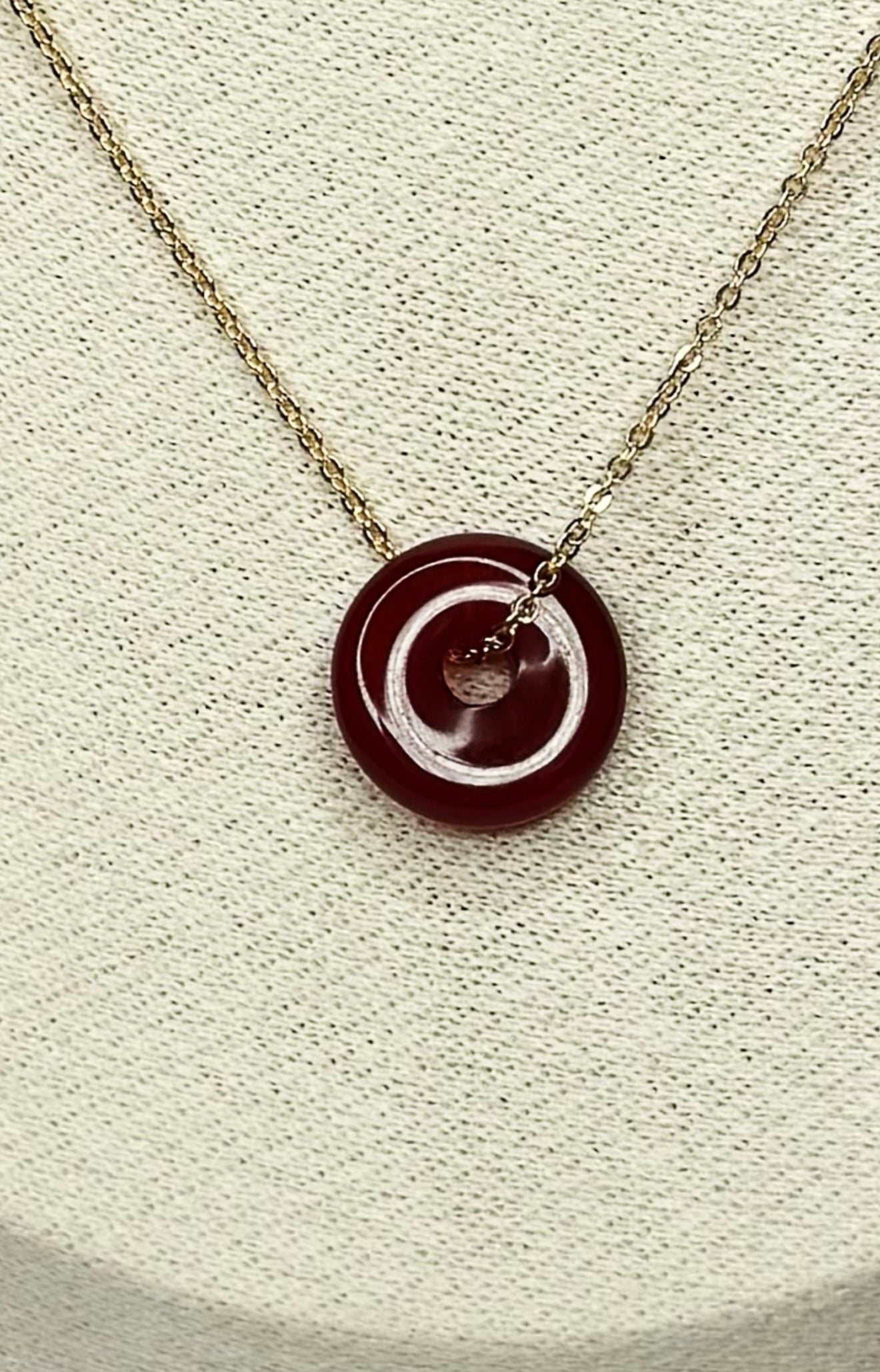 Red Agate Necklace