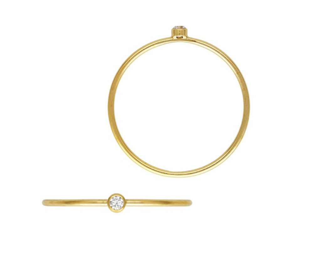 Solitaire Diamond Ring