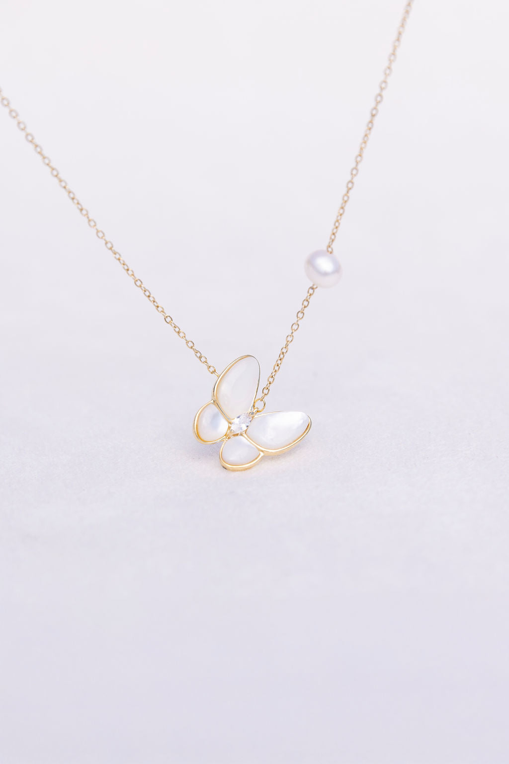 Whimsical Butterfly Necklace
