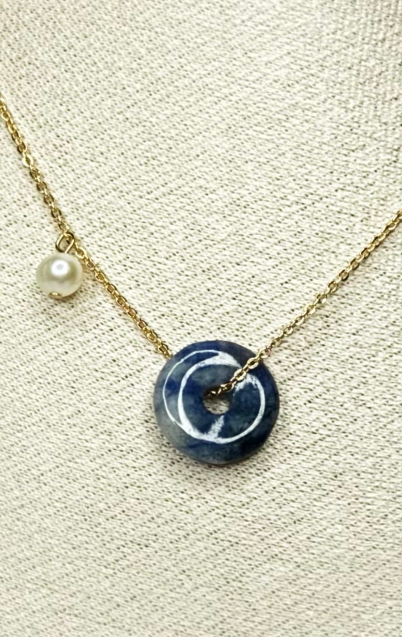 blue jasper necklace