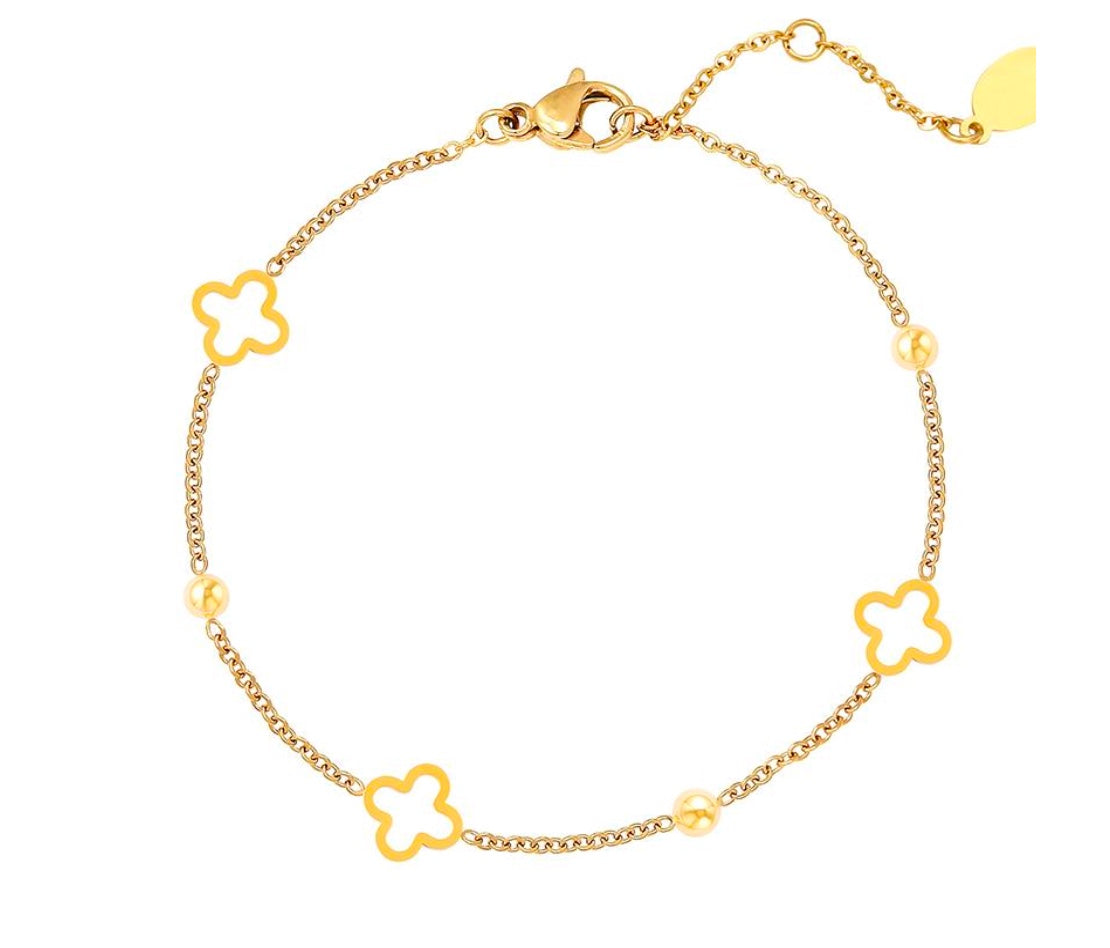 Clover Charm Bracelet