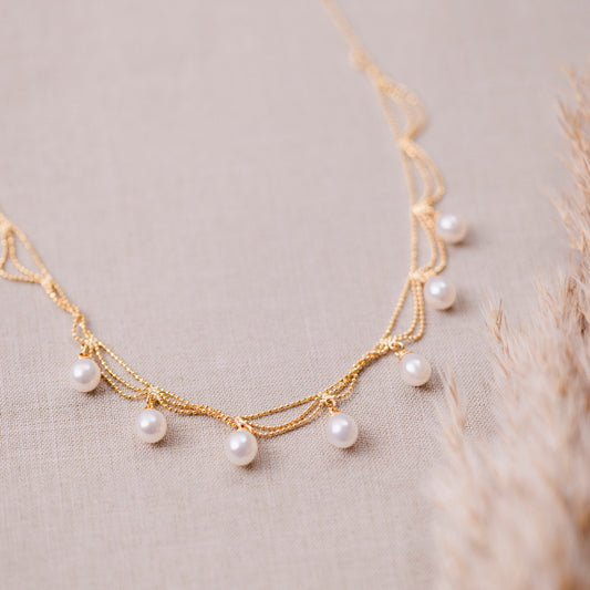Draped Elegance Necklace