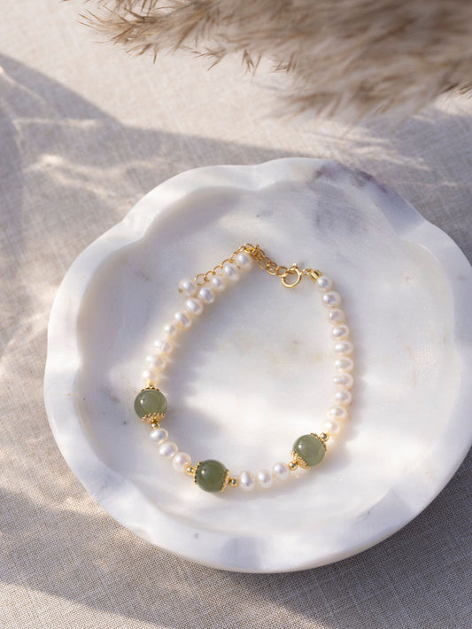 Trinity Jade Bracelet