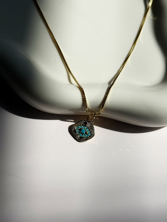 Turquoise Gaze