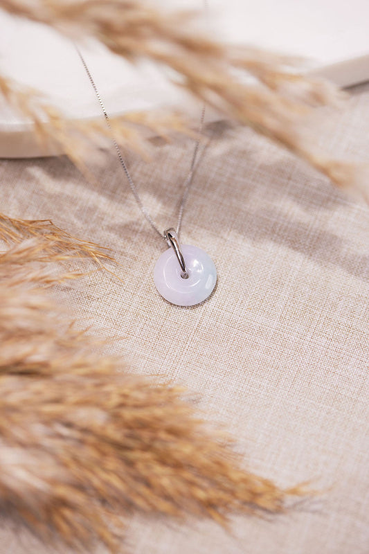 Frosted Jade Necklace