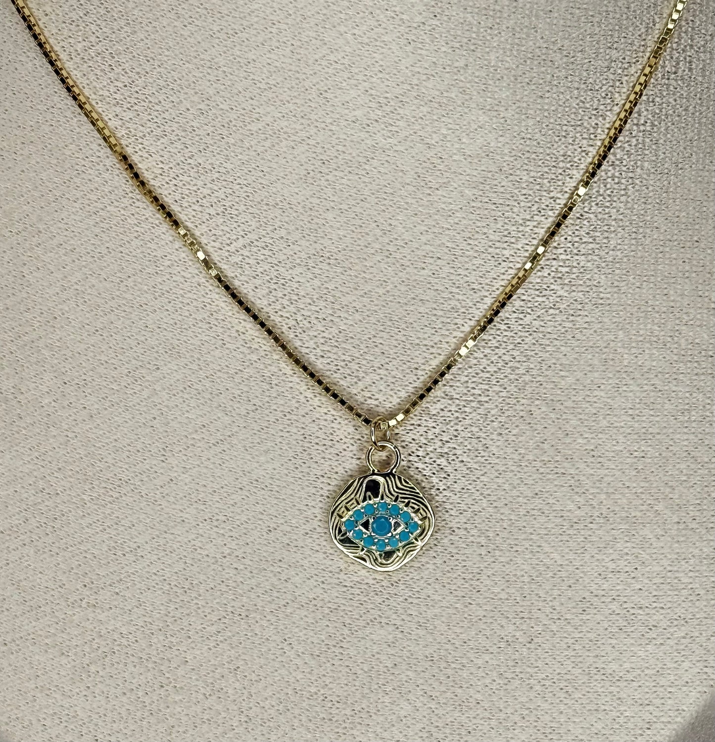 Turquoise Gaze