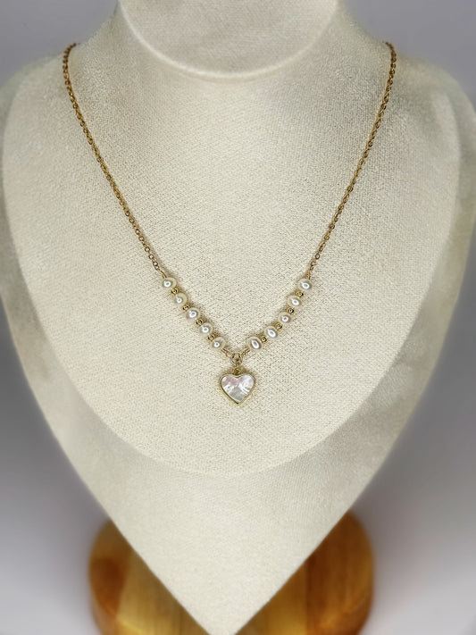 Pearl Love Story Necklace