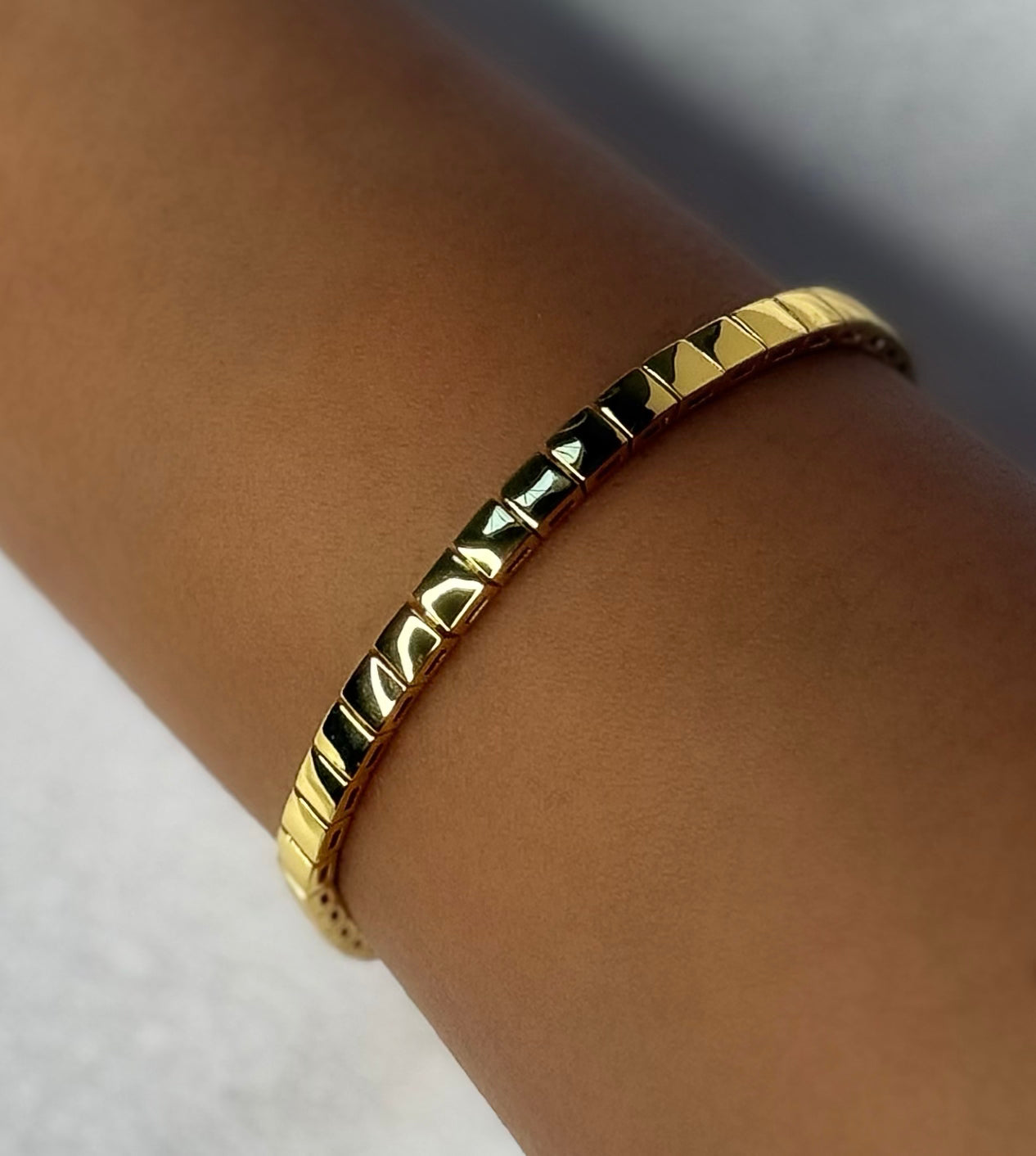 Gold Link Bracelet