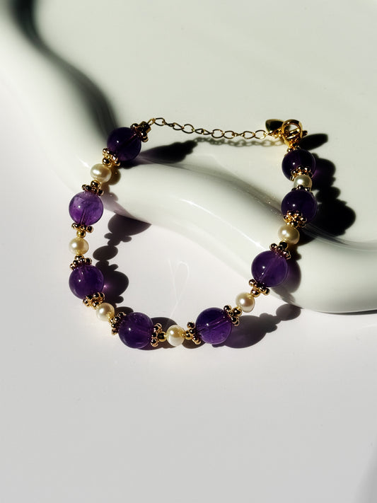 Lilac Bloom Bracelet