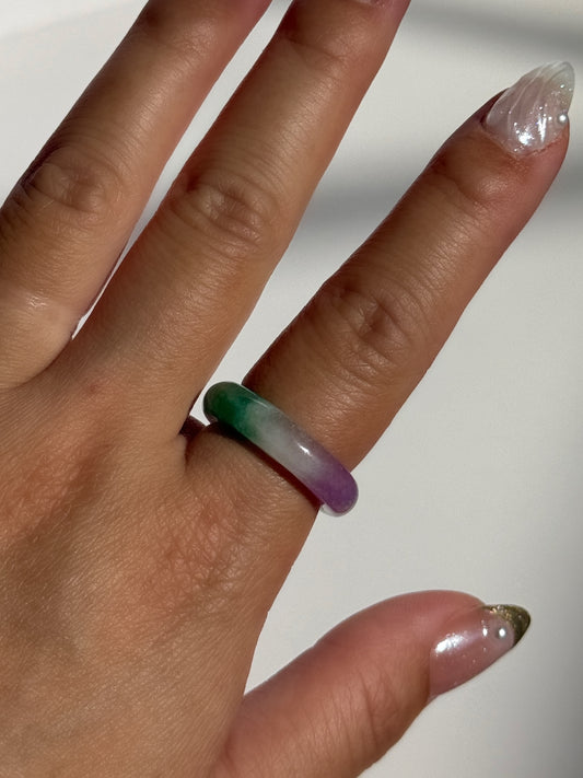 Lavender Jade Ring