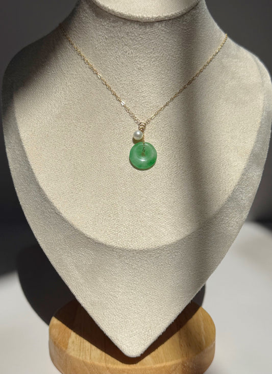 Jadeite Pendant Necklace