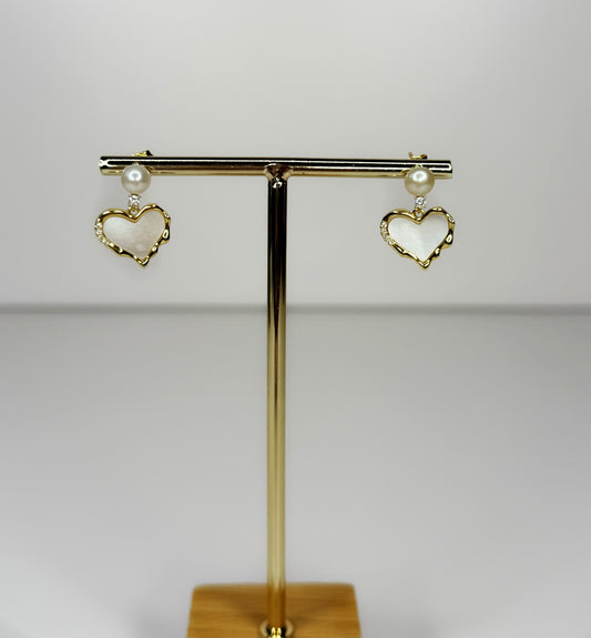 Timeless Heart Earrings