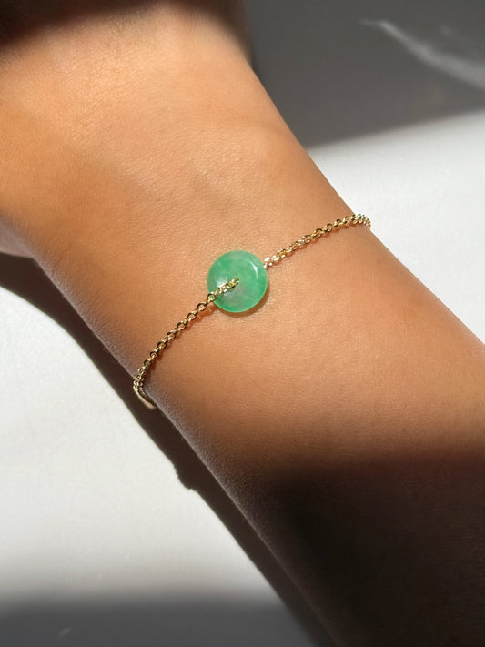 EverJade Solid 14k Gold Bracelet