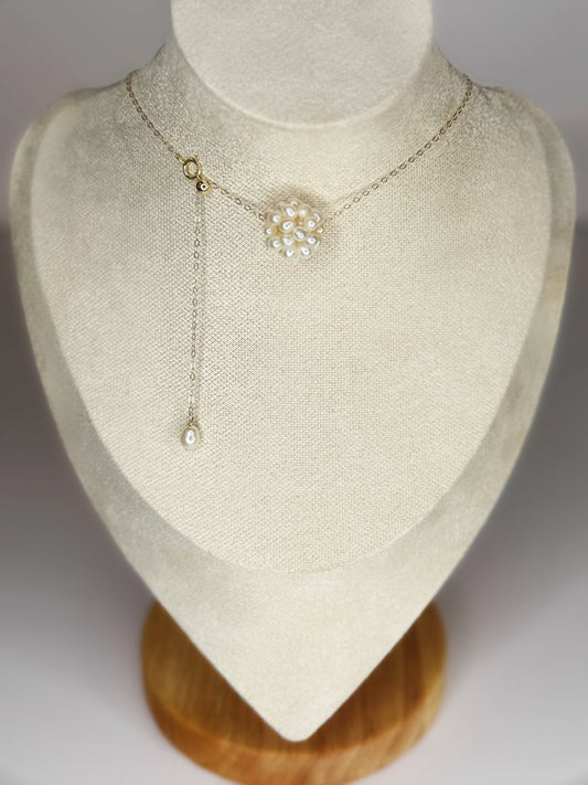 Pearlina Necklace Gold- Filled