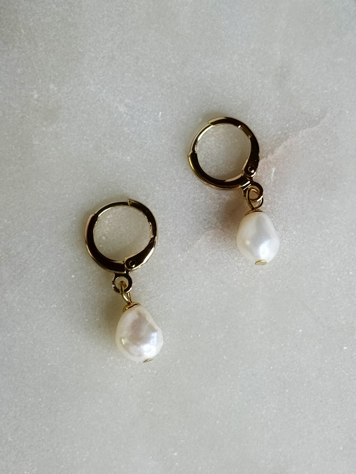 Amélie Pearl Hoops