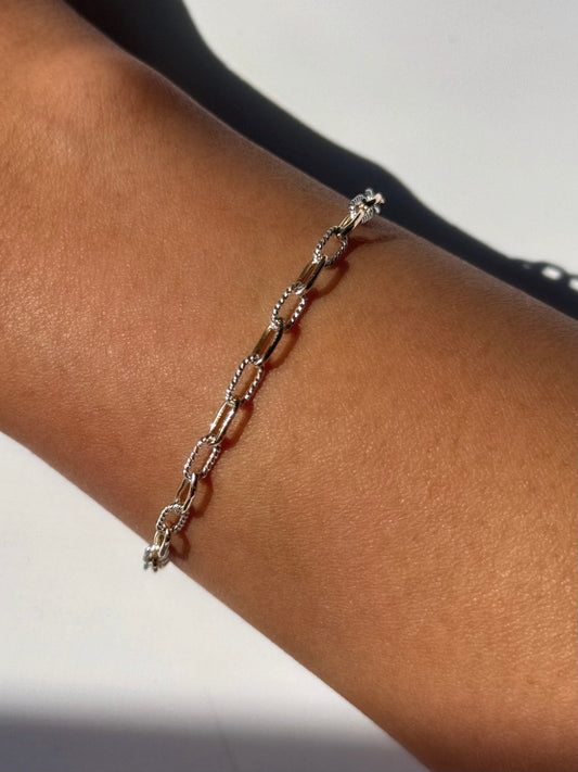 Champagne Link Bracelet