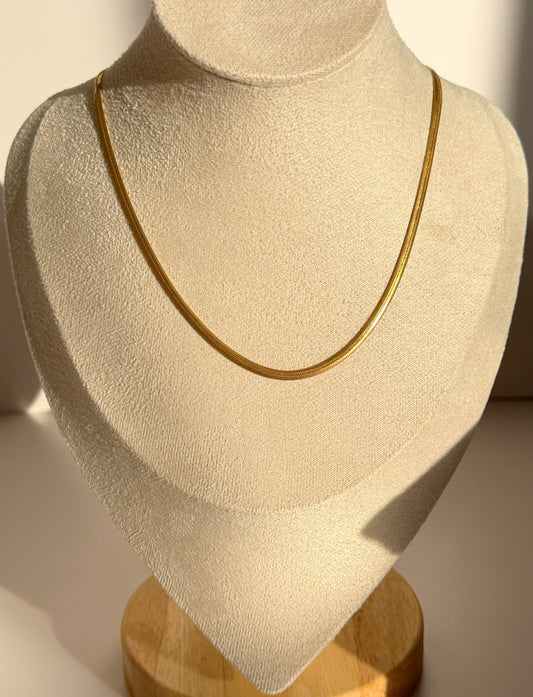 Classic Herringbone Necklace
