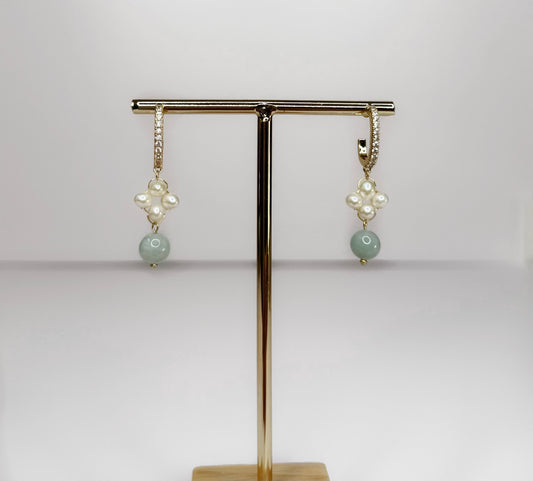 Celestial Jade Earrings