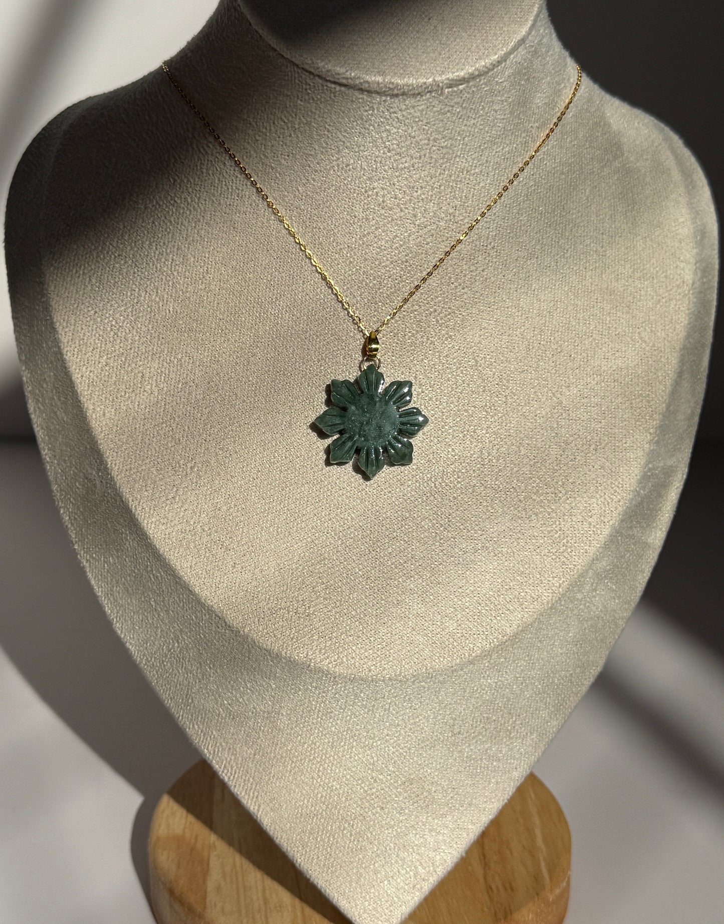 Jade Bloom Necklace